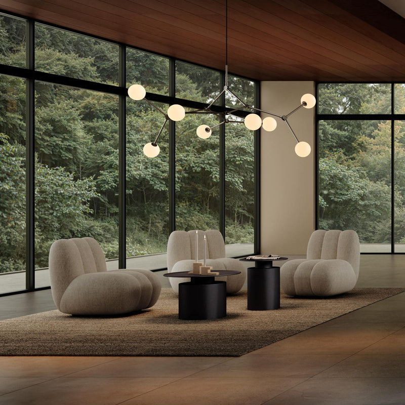 Drop Chandelier Bulp - 101 Copenhagen Lighting - Grande - Grey - HORNE