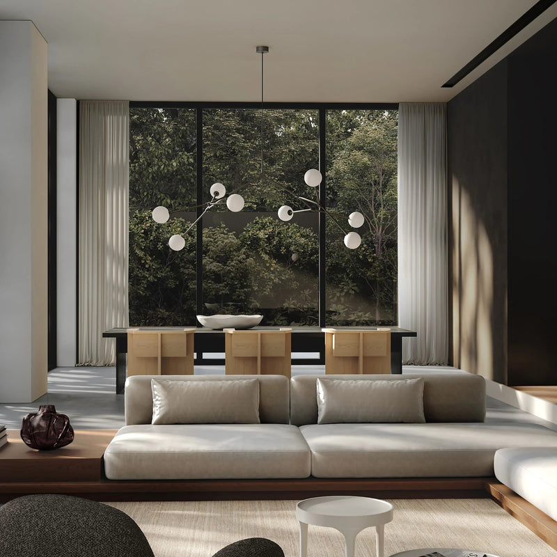 Drop Chandelier Bulp - 101 Copenhagen Lighting - Grande - Grey - HORNE