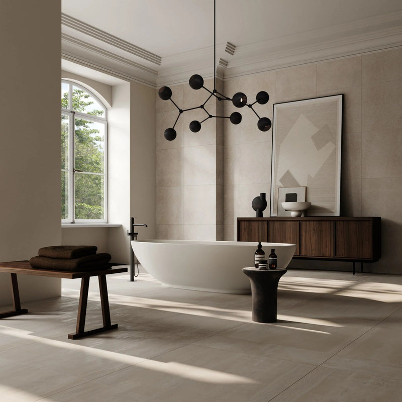 Drop Chandelier Globe - 101 Copenhagen Lighting - Regular - Burned Black - HORNE