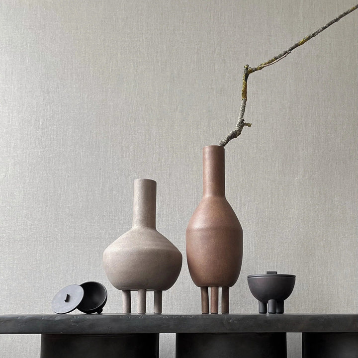 Duck Vase Fat - 101 Copenhagen Vases - Taupe - HORNE