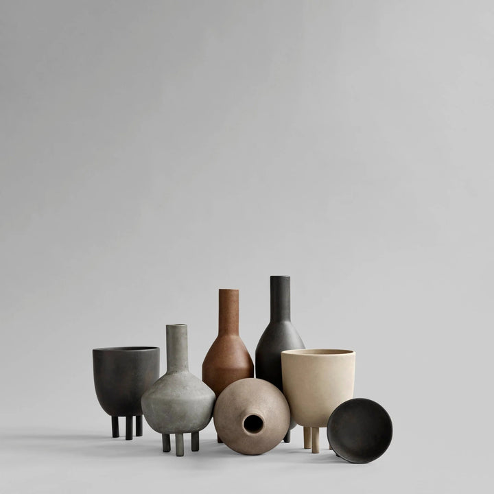 Duck Vase Fat - 101 Copenhagen Vases - Taupe - HORNE