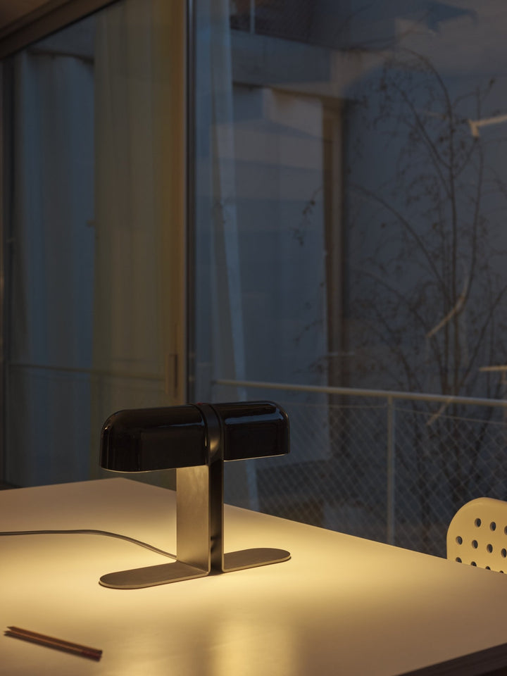 Duo Table Lamp - Santa & Cole - Table + Task - Translucent White - HORNE