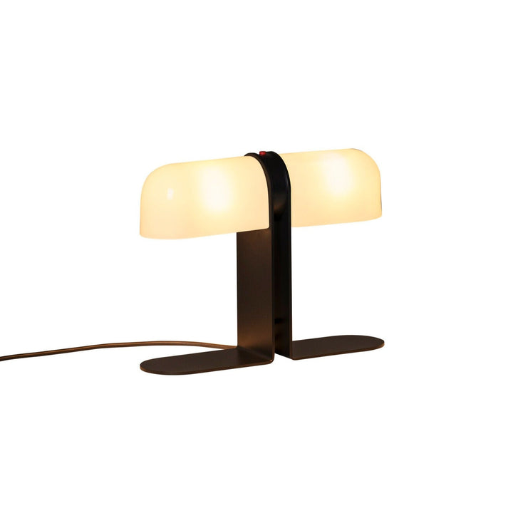 Duo Table Lamp - Santa & Cole - Table + Task - Translucent White - HORNE