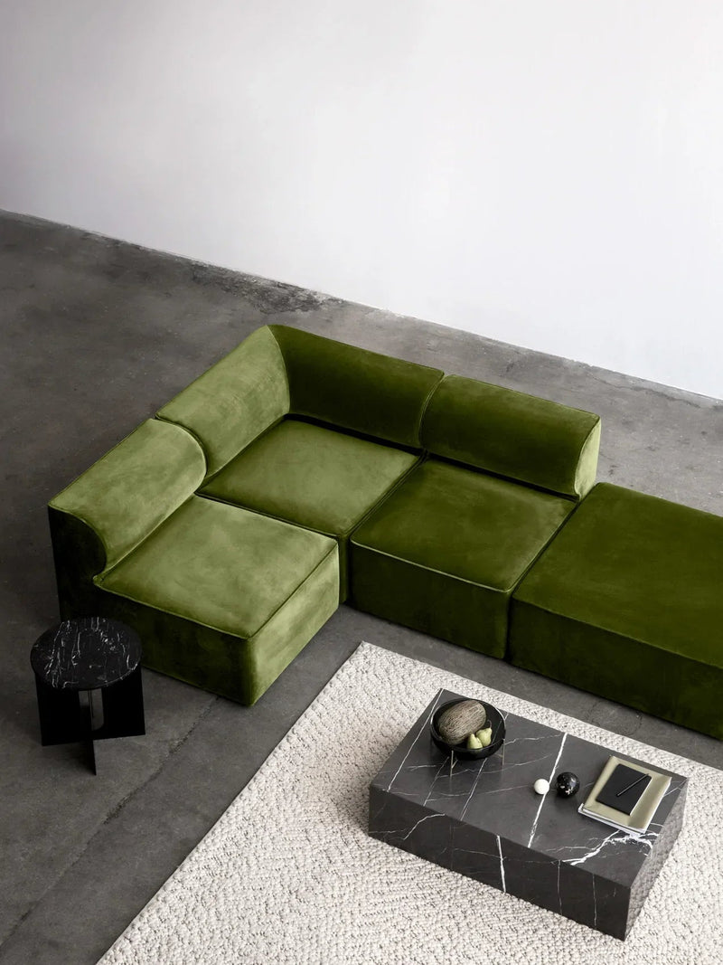 Eave 96 Modular Sofa - Audo Copenhagen - Sofas - Left Corner - Logan Jasmine - HORNE
