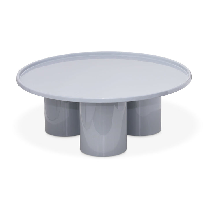 Eclat - Sofia Enamel Coffee Table - Urbia Coffee Tables - Pearl Blue - HORNE