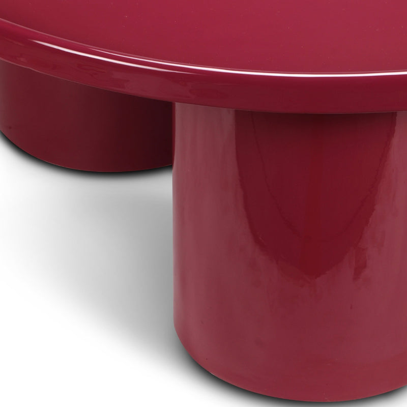 Eclat - Sofia Enamel Coffee Table - Urbia Coffee Tables - Aegean Teal - HORNE