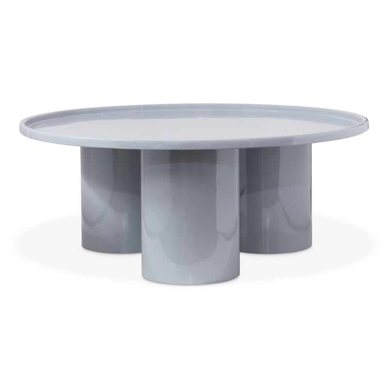 Eclat - Sofia Enamel Coffee Table - Urbia Coffee Tables - Aegean Teal - HORNE
