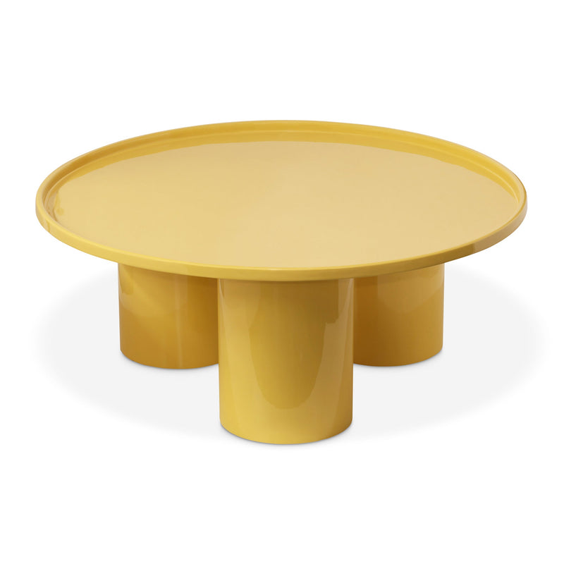 Eclat - Sofia Enamel Coffee Table - Urbia Coffee Tables - Aegean Teal - HORNE