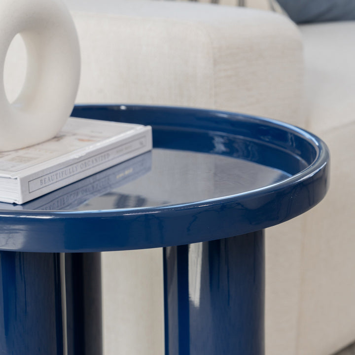 Eclat - Sofia Enamel End Table - Urbia Coffee Tables - Yellow Ochre - HORNE