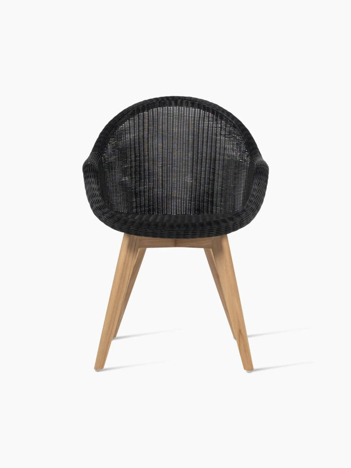 Edgard Dining Chair - Vincent Sheppard Chairs - Black - Dark Smoke - HORNE