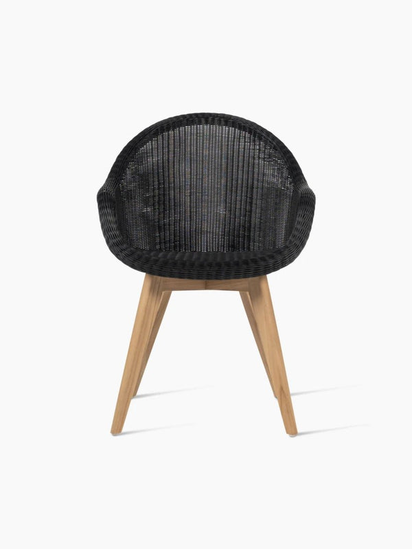 Edgard Dining Chair - Vincent Sheppard Chairs - Black - Dark Smoke - HORNE