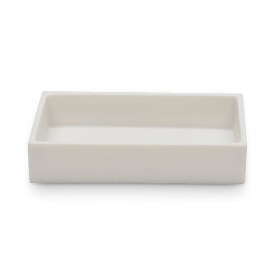 Edge Guest Towel Tray - Tina Frey Bathroom Accessories - White - HORNE