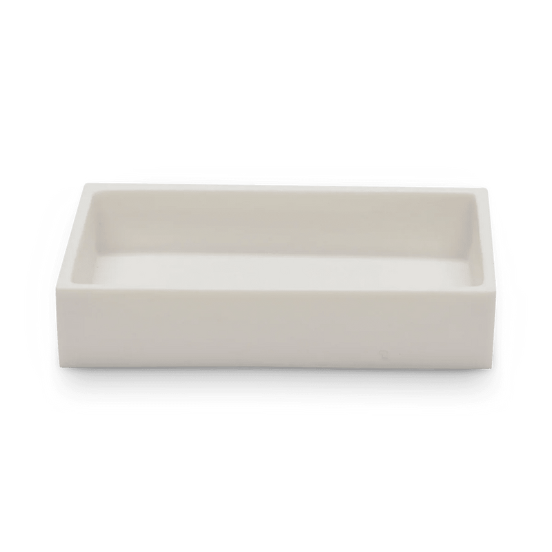 Edge Guest Towel Tray - Tina Frey Bathroom Accessories - White - HORNE