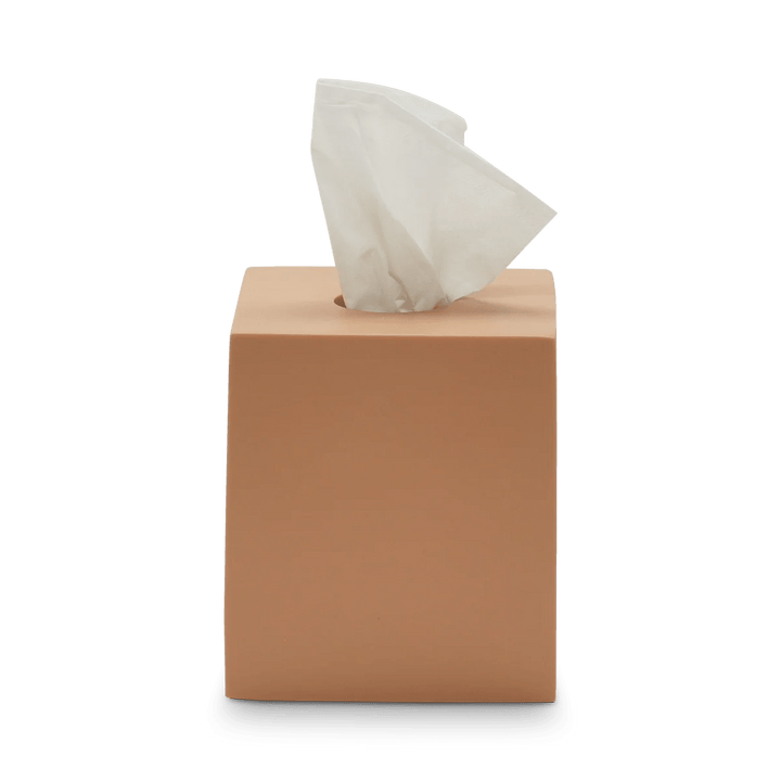 Edge Tissue Box Holder - Tina Frey Bathroom Accessories - Nude - HORNE