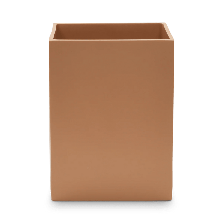 Edge Wastebasket - Tina Frey Bathroom Accessories - Nude - HORNE