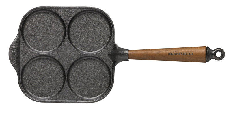 Egg Pan with Walnut Handle - 8