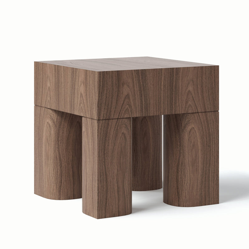 Eka End Table - Walnut - Urbia Tables - HORNE