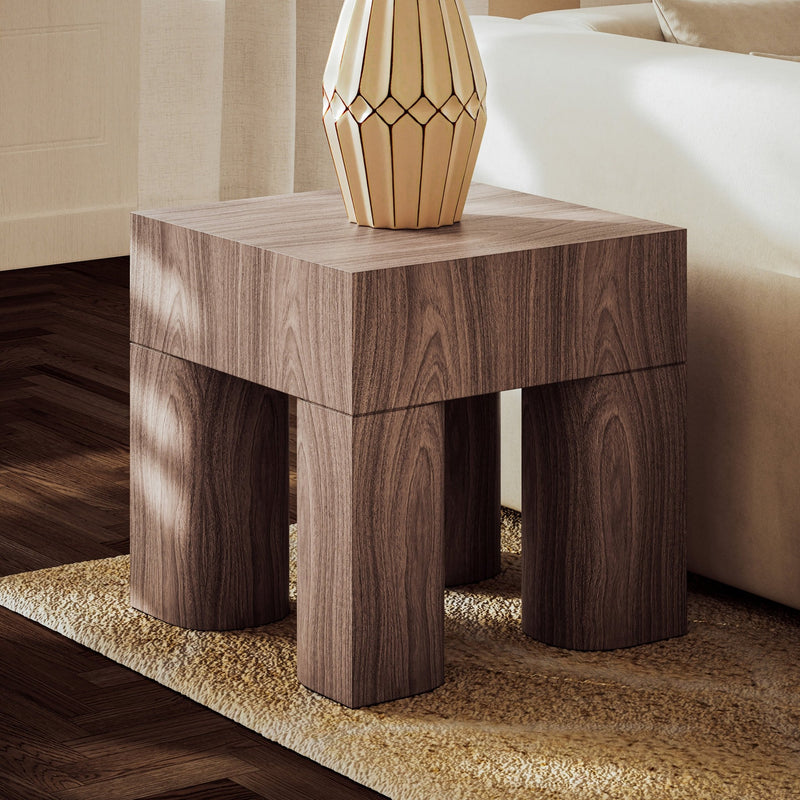 Eka End Table - Walnut - Urbia Tables - HORNE