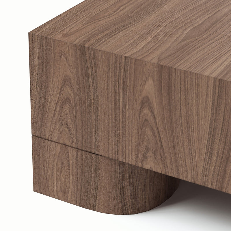 Eka Square Coffee Table - Walnut - Urbia Coffee Tables - HORNE
