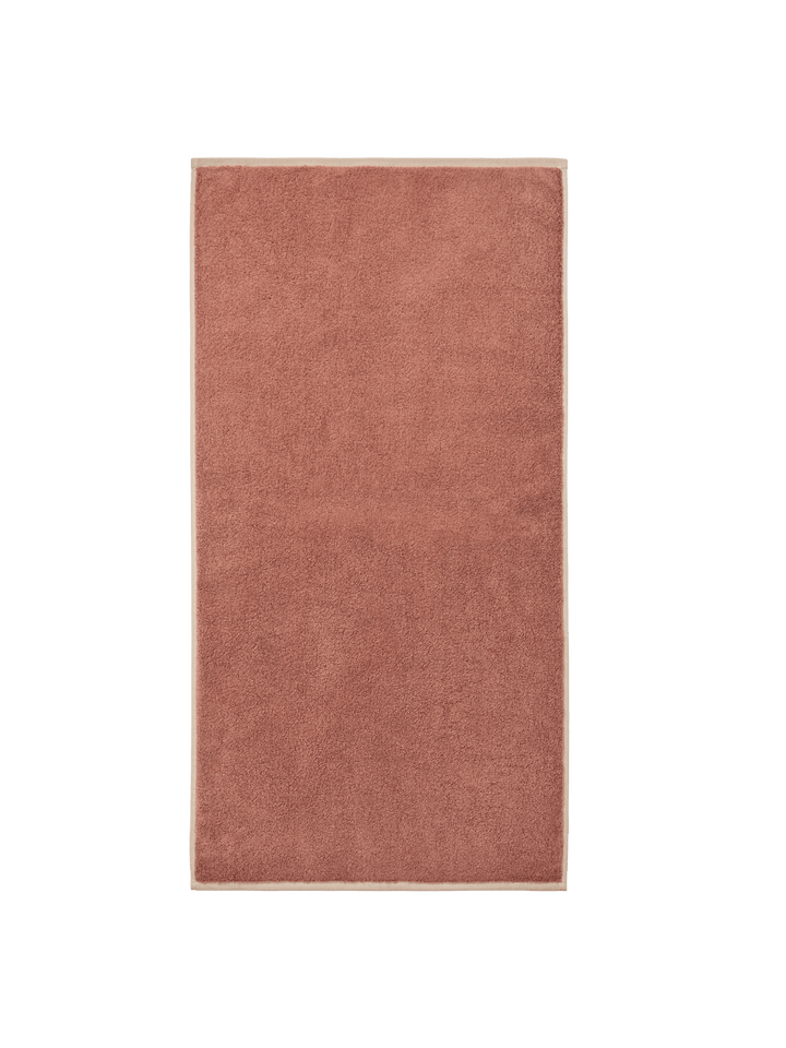 Ekko Hand Towel - Ferm Living - Mocha/Cashmere - HORNE