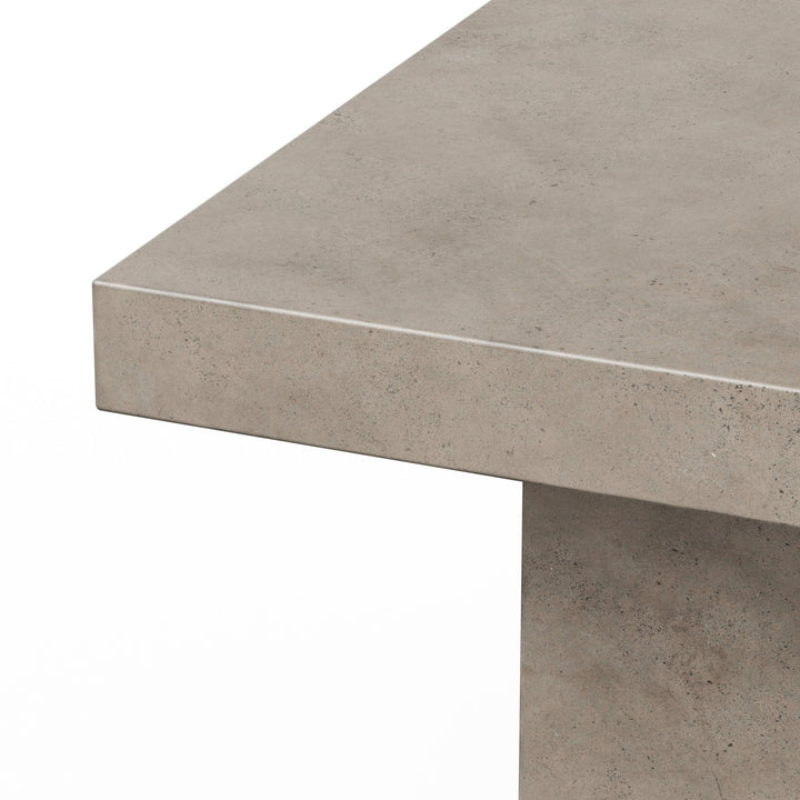 Elcor Table - Counter Height - Urbia Tables - Ivory Terrazzo - Large - HORNE
