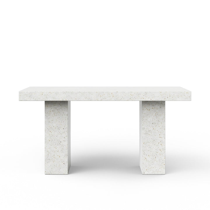 Elcor Table - Counter Height - Urbia Tables - Ivory Terrazzo - Small - HORNE