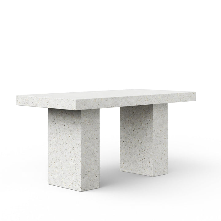 Elcor Table - Counter Height - Urbia Tables - Ivory Terrazzo - Large - HORNE