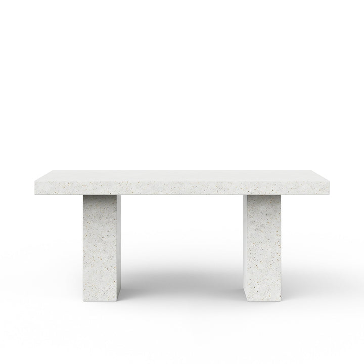 Elcor Table - Counter Height - Urbia Tables - Ivory Terrazzo - Medium - HORNE
