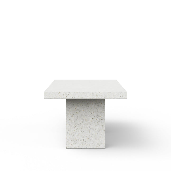 Elcor Table - Counter Height - Urbia Tables - Ivory Terrazzo - Large - HORNE