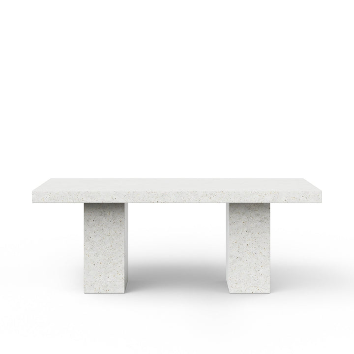 Elcor Table - Counter Height - Urbia Tables - Ivory Terrazzo - Large - HORNE