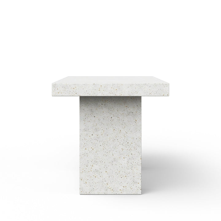 Elcor Table - Counter Height - Urbia Tables - Ivory Terrazzo - Large - HORNE