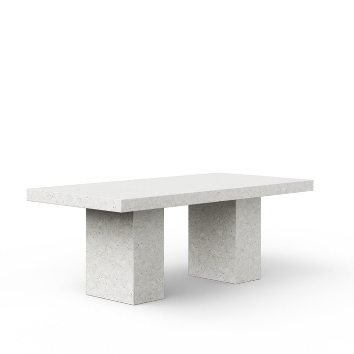 Elcor Table - Counter Height - Urbia Tables - Ivory Terrazzo - Large - HORNE
