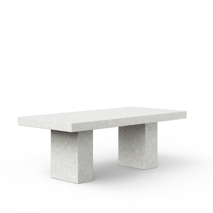 Elcor Table - Dining Height - Urbia Tables - Ivory Terrazzo - Large - HORNE