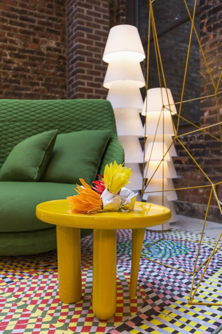 Elements 002 Table - Moooi Tables - golden yellow - HORNE