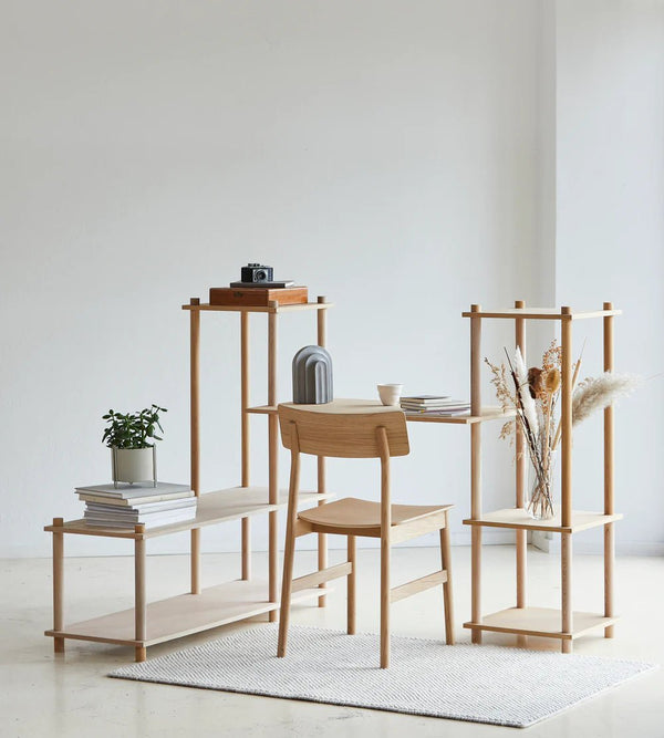 Elevate Connector C - 2 pcs - Woud Shelving - White - HORNE