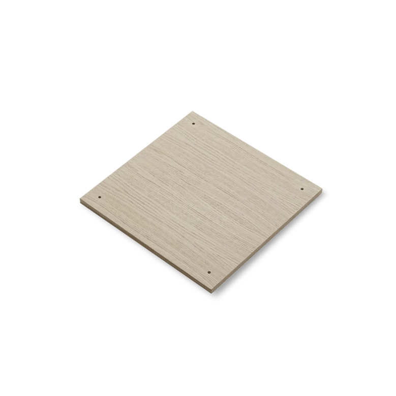 Elevate Shelf A - Woud Shelving - White - HORNE