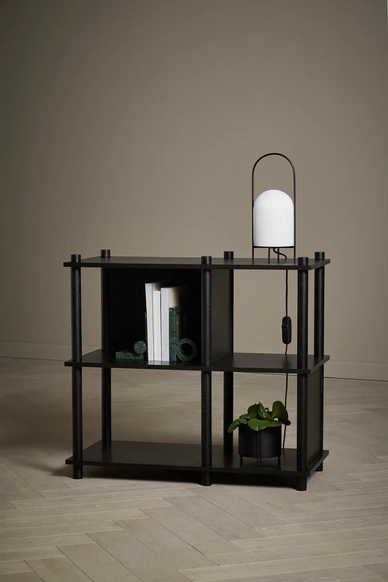 Elevate Shelf B - Woud Shelving - White - HORNE