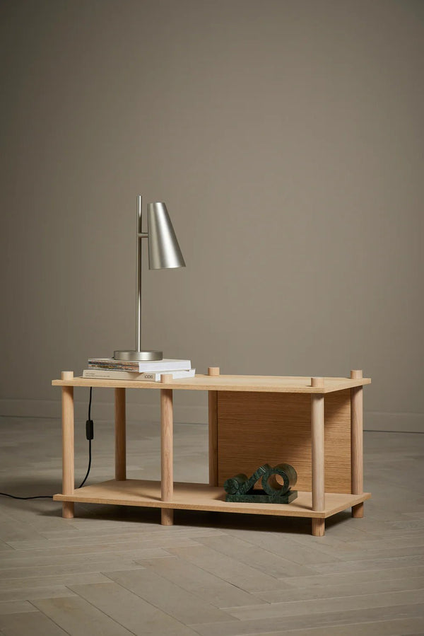 Elevate Shelf B - Woud Shelving - White - HORNE