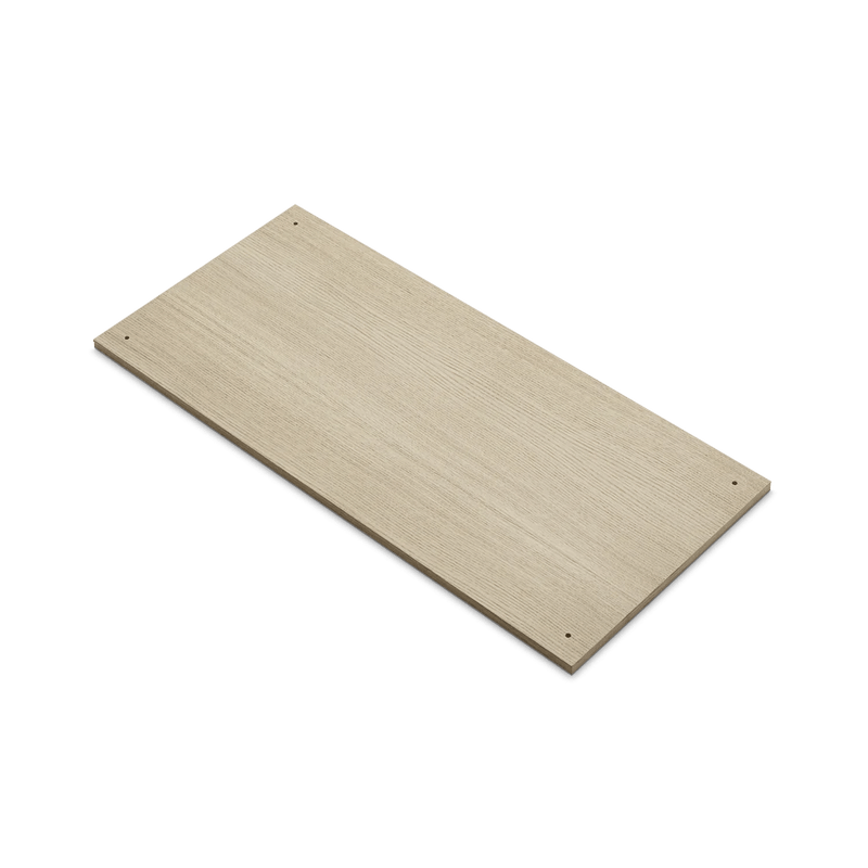 Elevate Shelf C - Woud Shelving - White - HORNE