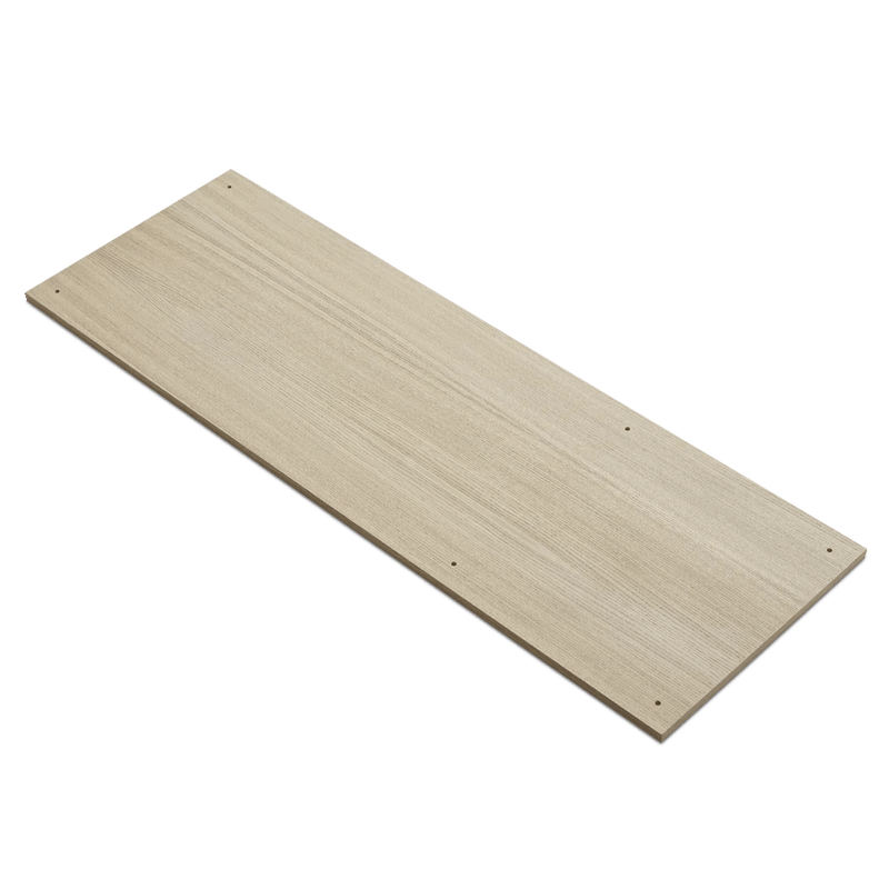 Elevate Shelf D - Woud Shelving - White - HORNE