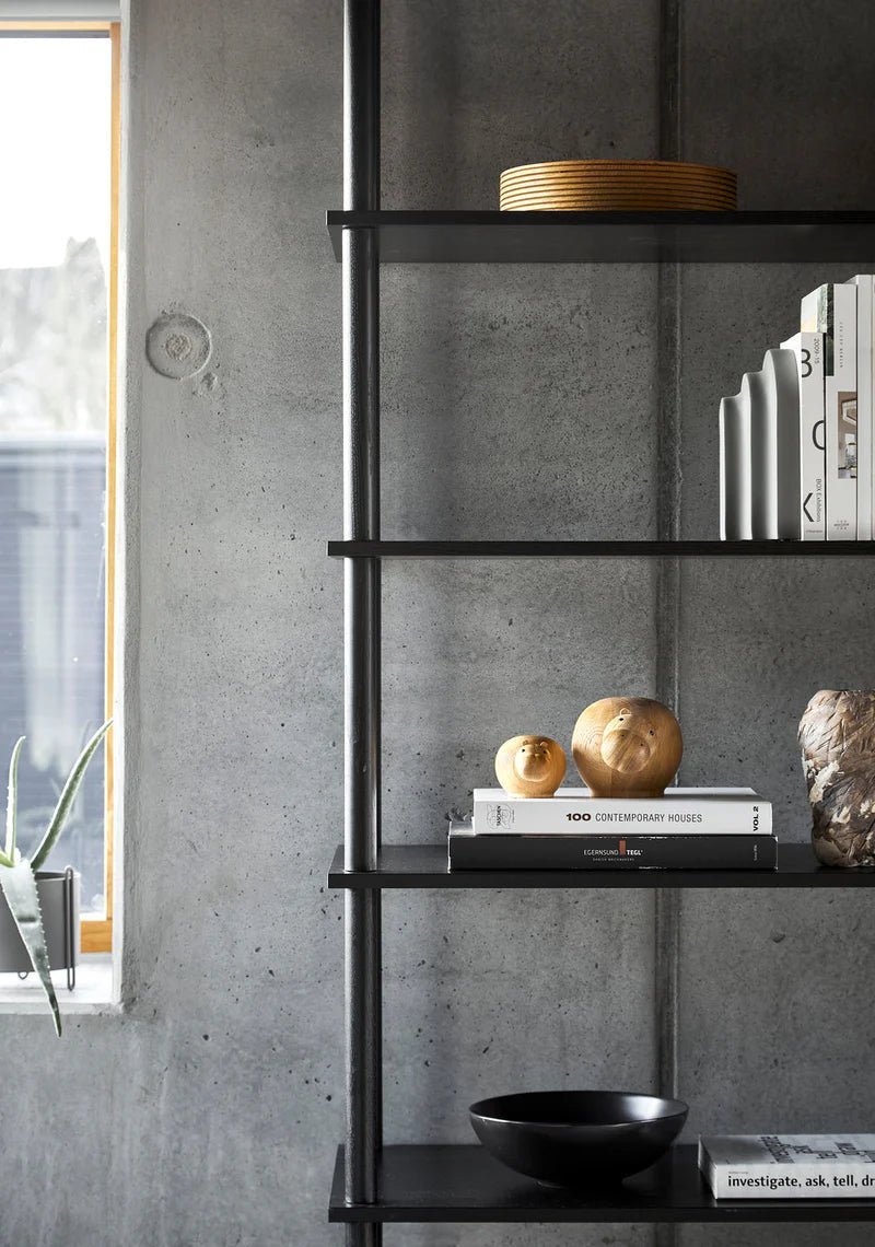 Elevate Shelving System - 5 - Woud - Shelving - Oak - HORNE