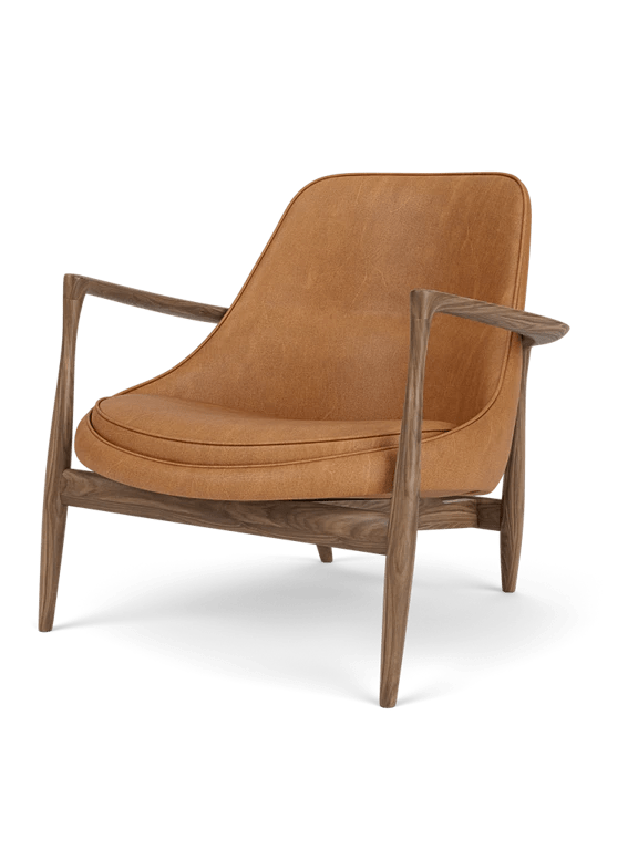 Elizabeth Lounge Chair - Audo Copenhagen Chairs - Natural Oak - Dunes Leather - Cognac - HORNE