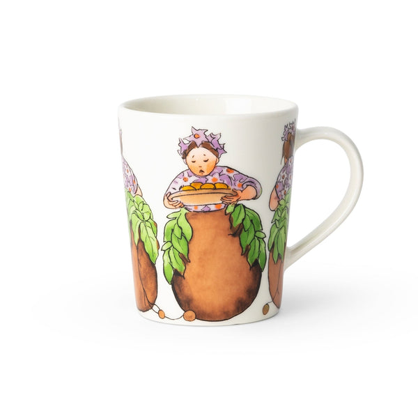 Elsa Beskow Mug 28Cl With Handle - Design House Stockholm Drinkware - Mrs Potato - HORNE