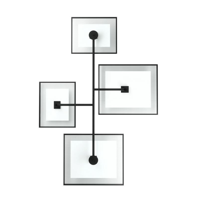 Flute Wall Picture Frames - Set of 4