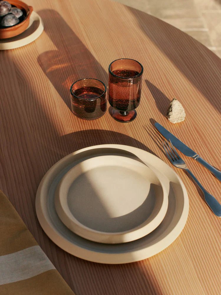 Erena Dinner Plate - Ferm Living Serveware - HORNE