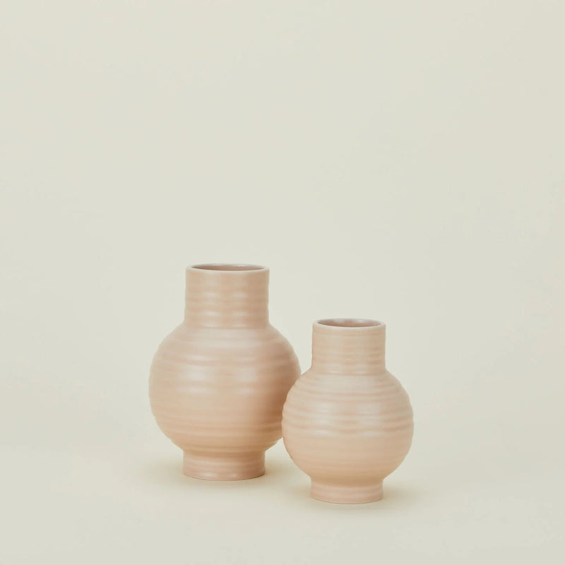 Essential Ceramic Vase - Hawkins New York Vases - Small - Mustard - HORNE