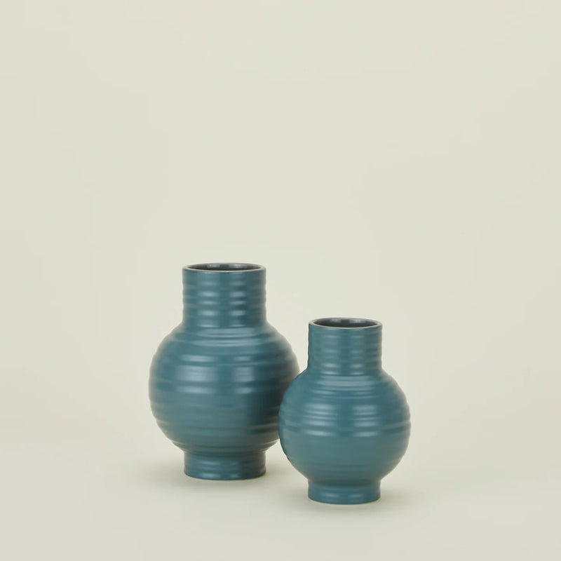 Essential Ceramic Vase - Hawkins New York Vases - Small - Mustard - HORNE
