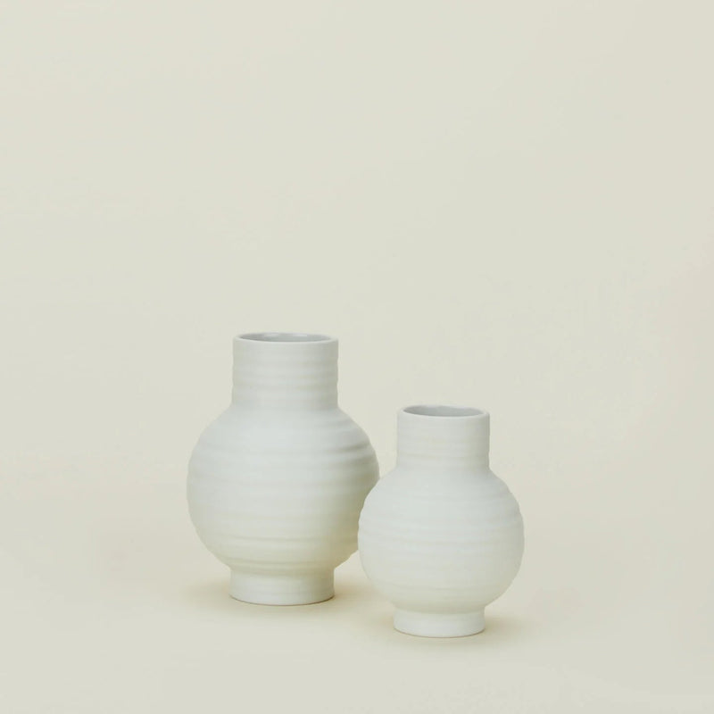 Essential Ceramic Vase - Hawkins New York Vases - Small - Mustard - HORNE
