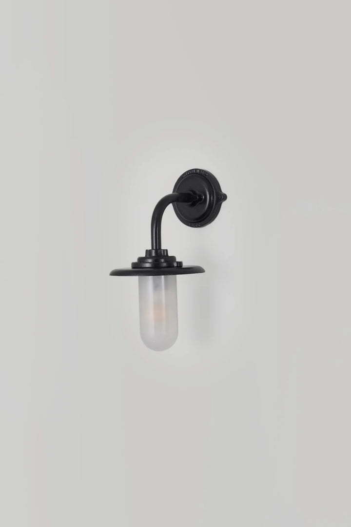 Exterior Bracket Light - 60W - Davey Lighting Outdoor Lights - Galvanised Silver - Clear - HORNE