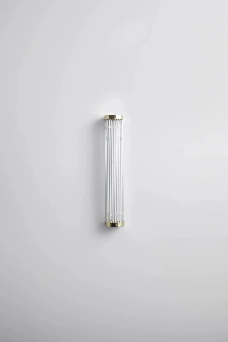 Extra Narrow Pillar Light 40cm - Davey Lighting Wall Sconces - Polished Brass - HORNE